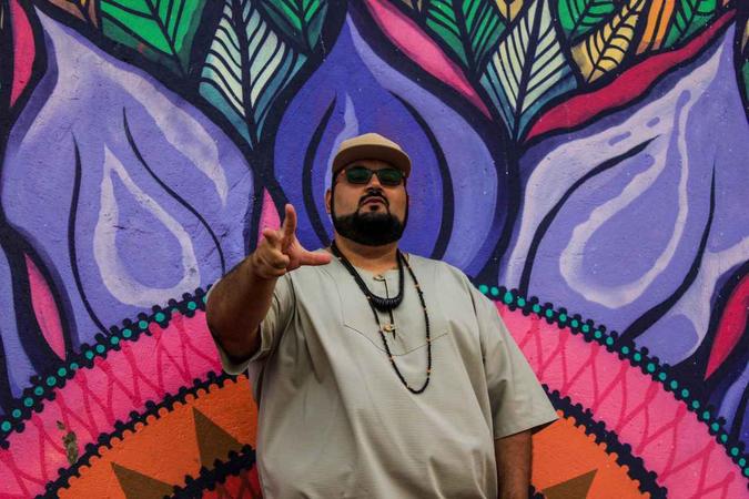 Rapper Markão Aborígene, de Samambaia: ampliação de temas para atingir mais pessoas(foto: Arthur Menescal/Esp. CB/D.A Press - 6/2/17) Rapper Markão Aborígene, de Samambaia: ampliação de temas para atingir mais pessoas(foto: Arthur Menescal/Esp. CB/D.A Press - 6/2/17)