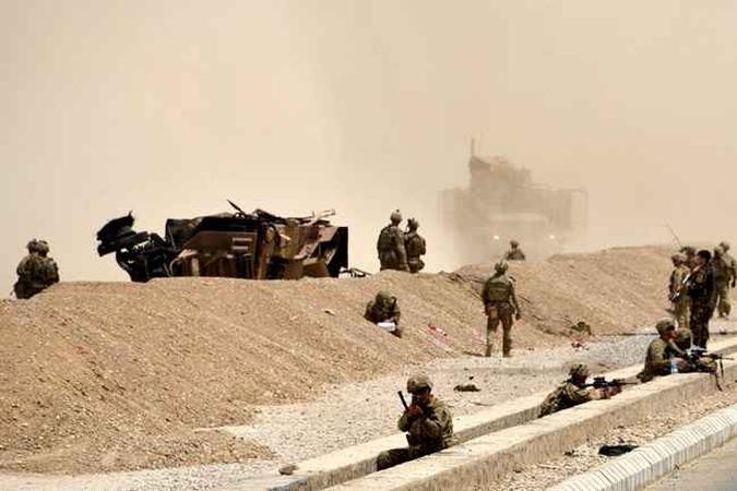 Os EUA e o Talibã devem assinar um acordo histórico que abrirá o caminho para o fim da guerra mais longa da América.(foto: JAVED TANVEER / AFP) Os EUA e o Talibã devem assinar um acordo histórico que abrirá o caminho para o fim da guerra mais longa da América.(foto: JAVED TANVEER / AFP)