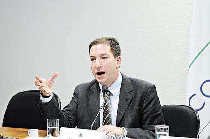 Greenwald contou que a posição de destaque no cenário internacional seria o motivo pelo qual a Casa Branca decidiu espionar o Brasil(foto: Carlos Moura/CB/D.A Press - 6/8/13) Greenwald contou que a posição de destaque no cenário internacional seria o motivo pelo qual a Casa Branca decidiu espionar o Brasil(foto: Carlos Moura/CB/D.A Press - 6/8/13)