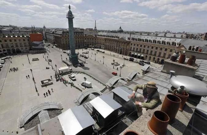 A Praça Vendome é um dos pontos turísticos mais visitados(foto: A Praça Vendome é um dos pontos turísticos mais visitados) A Praça Vendome é um dos pontos turísticos mais visitados(foto: A Praça Vendome é um dos pontos turísticos mais visitados)