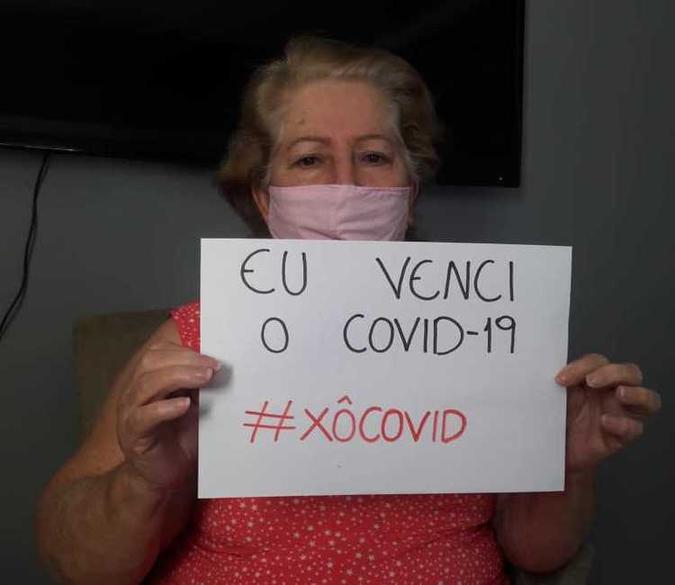 A aposentada recebeu alta neste domingo (31/5)(foto: Kátia Nascimento/Divulgação) A aposentada recebeu alta neste domingo (31/5)(foto: Kátia Nascimento/Divulgação)
