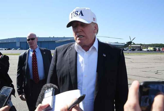 Trata-se da última das muitas denúncias contra Trump ou sua empresa(foto: Jim Watson/AFP) Trata-se da última das muitas denúncias contra Trump ou sua empresa(foto: Jim Watson/AFP)