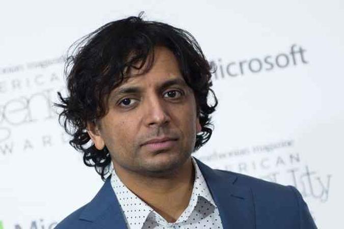 O diretor Shyamalan está produzindo um novo filme, que teve cenas gravadas em solo brasileiro(foto: AFP / MOLLY RILEY) O diretor Shyamalan está produzindo um novo filme, que teve cenas gravadas em solo brasileiro(foto: AFP / MOLLY RILEY)