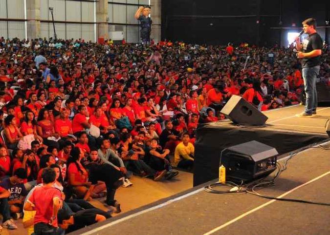 Evento promovido pela Sara Nossa Terra também teve expressão em outros anos. Em 2018, Conferência de carnaval acontece a partir de hoje (foto: Janine Moraes/CB/D.A Press ) Evento promovido pela Sara Nossa Terra também teve expressão em outros anos. Em 2018, Conferência de carnaval acontece a partir de hoje (foto: Janine Moraes/CB/D.A Press )