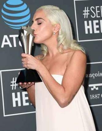 Lady Gaga empatou com Glenn Close na categoria de melhor atriz de cinema(foto: Frazer Harrison/Getty Images/AFP) Lady Gaga empatou com Glenn Close na categoria de melhor atriz de cinema(foto: Frazer Harrison/Getty Images/AFP)