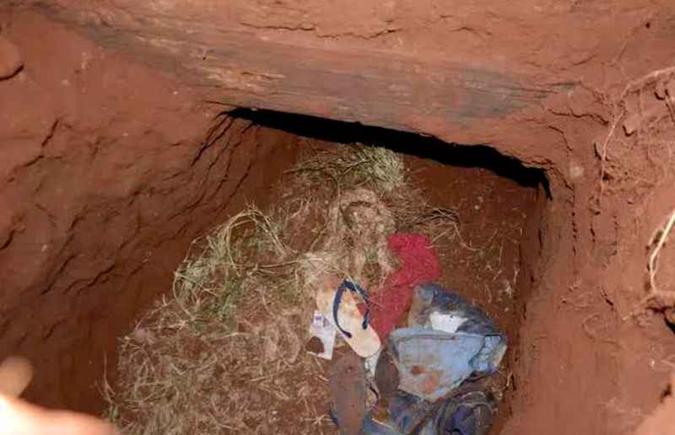 Os presos fugiram da penitenciária de Pedro Juan Caballero por um túnel(foto: Reprodução) Os presos fugiram da penitenciária de Pedro Juan Caballero por um túnel(foto: Reprodução)