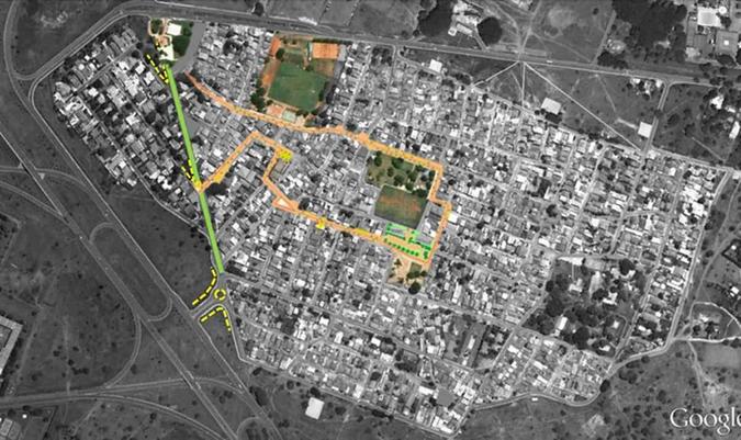 Área que dará espaço ao circuito culturalReprodução/Seduh Área que dará espaço ao circuito culturalReprodução/Seduh
