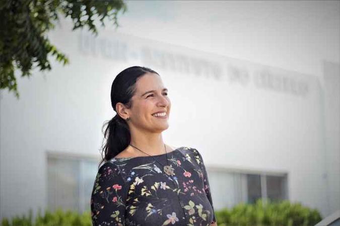 Natália Mota, neurocientista e pesquisadora, foi eleita pela Revista Forbes uma das 20 mulheres mais poderosas do país(foto: Annie Souza/Divulgação) Natália Mota, neurocientista e pesquisadora, foi eleita pela Revista Forbes uma das 20 mulheres mais poderosas do país(foto: Annie Souza/Divulgação)