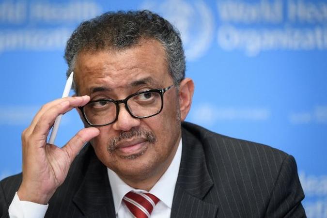 Diretor geral da OMS, Tedros Adhanom Ghebreyesus.(foto: FABRICE COFFRINI / AFP) Diretor geral da OMS, Tedros Adhanom Ghebreyesus.(foto: FABRICE COFFRINI / AFP)