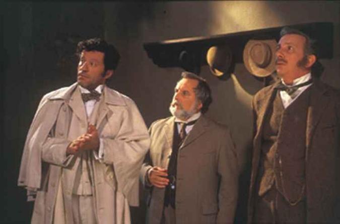 Cena do filme 'O Xangô de Baker Street'(foto: Reprodução/Internet) Cena do filme 'O Xangô de Baker Street'(foto: Reprodução/Internet)