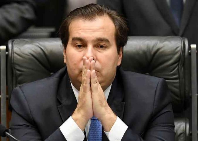 Presidente da Câmara, Rodrigo Maia quer protagonismo do Legislativo na agenda do Congresso e pretende fazer uma semana dedicada à segurança pública antes de votar reformas (foto: AFP / EVARISTO SA ) Presidente da Câmara, Rodrigo Maia quer protagonismo do Legislativo na agenda do Congresso e pretende fazer uma semana dedicada à segurança pública antes de votar reformas (foto: AFP / EVARISTO SA )