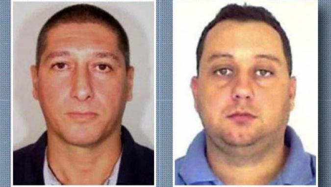 O policial militar reformado Ronnie Lessa, de 48 anos (à esquerda), e o ex-policial militar Elcio Vieira de Queiroz, de 46 (à direita), presos acusados de matar a vereadora Marielle Franco (PSOL) e o motorista Anderson Gomes(foto: AFP) O policial militar reformado Ronnie Lessa, de 48 anos (à esquerda), e o ex-policial militar Elcio Vieira de Queiroz, de 46 (à direita), presos acusados de matar a vereadora Marielle Franco (PSOL) e o motorista Anderson Gomes(foto: AFP)