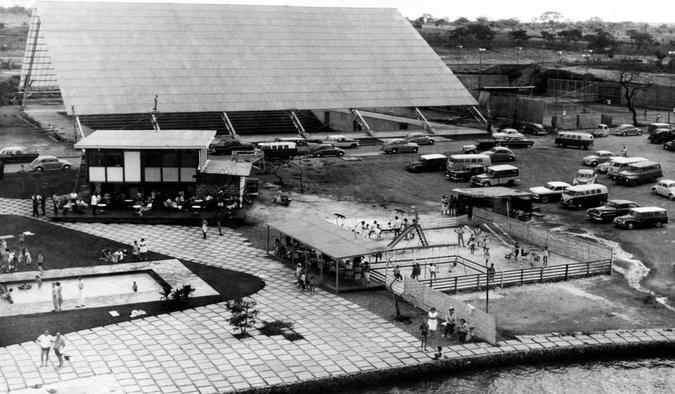 Vis�o panor�mica do Clube, em 1960(foto: Ascom/Divulga��o)