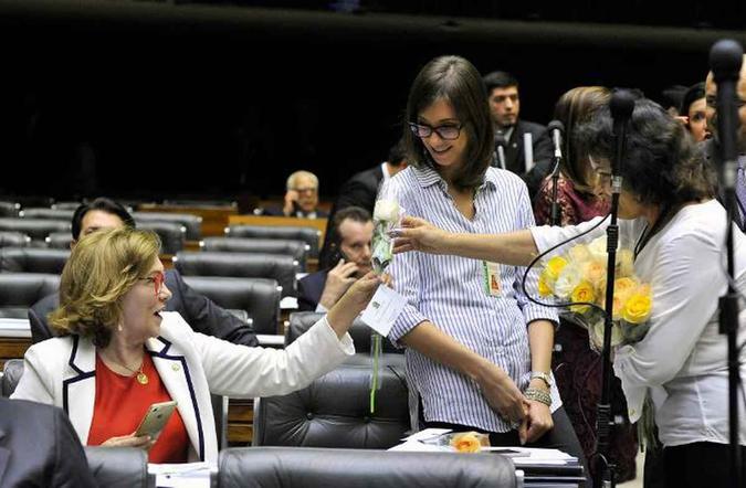 Noite de votações conduzidas pela bancada femininaLuis Macedo/Câmara dos Deputados Noite de votações conduzidas pela bancada femininaLuis Macedo/Câmara dos Deputados