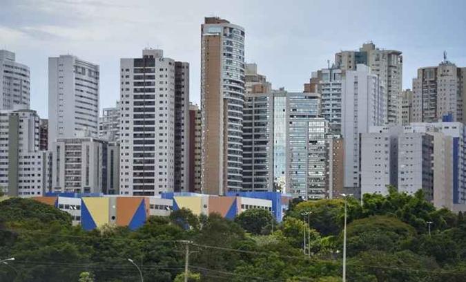 Águas Claras foi a terceira região administrativa mais rentável no quesito imobiliário em 2017(foto: Marcelo Ferreira/CB/D.A Press) Águas Claras foi a terceira região administrativa mais rentável no quesito imobiliário em 2017(foto: Marcelo Ferreira/CB/D.A Press)