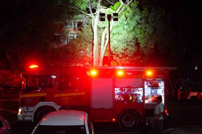 Incêndio em apartamentoMinervino Junior/CB/D.A Press Incêndio em apartamentoMinervino Junior/CB/D.A Press