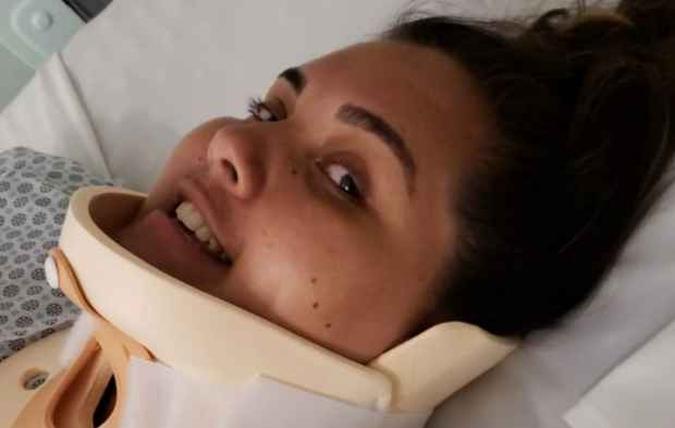 Karina está internação domiciliar na casa dos avós, em Santos(foto: Arquivo Pessoal) Karina está internação domiciliar na casa dos avós, em Santos(foto: Arquivo Pessoal)
