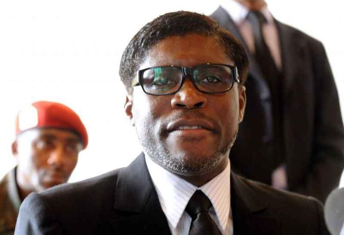 O vice de Guiné foi condenado na França por adquirir propriedades com dinheiro público desviado de seu país de origem(foto: Abdelhak Senna/AFP) O vice de Guiné foi condenado na França por adquirir propriedades com dinheiro público desviado de seu país de origem(foto: Abdelhak Senna/AFP)