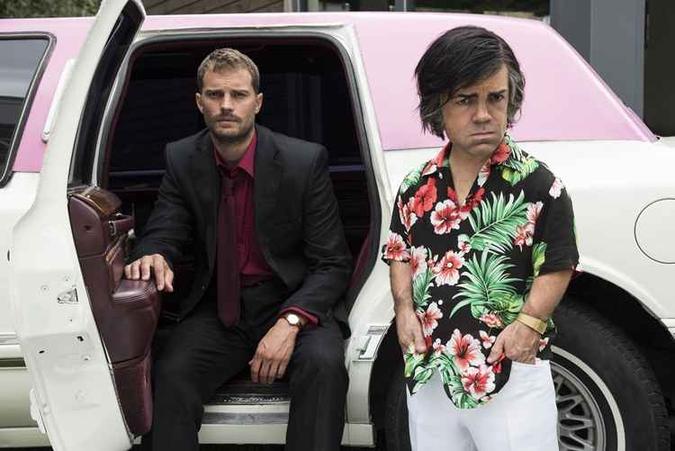 Ator serão dupla improvável em novo longa da HBO(foto: HBO/Divulgação) Ator serão dupla improvável em novo longa da HBO(foto: HBO/Divulgação)