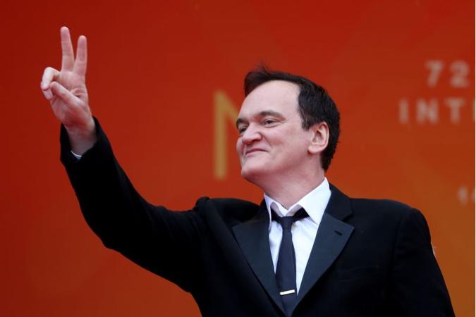 Filme de Quentin Tarantino marca a volta do diretor a Cannes(foto: AFP / Valery HACHE) Filme de Quentin Tarantino marca a volta do diretor a Cannes(foto: AFP / Valery HACHE)
