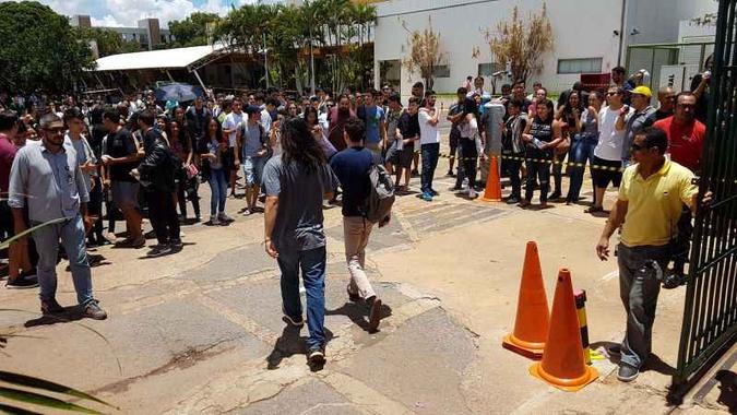 Movimentação do Enem 2018(foto: Carlos Vieira/CB/D.A Press) Movimentação do Enem 2018(foto: Carlos Vieira/CB/D.A Press)
