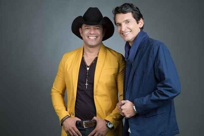 A dupla Pedro Paulo & Matheus se apresenta na live solidária (foto: Objetiva/ Divulgação) A dupla Pedro Paulo & Matheus se apresenta na live solidária (foto: Objetiva/ Divulgação)