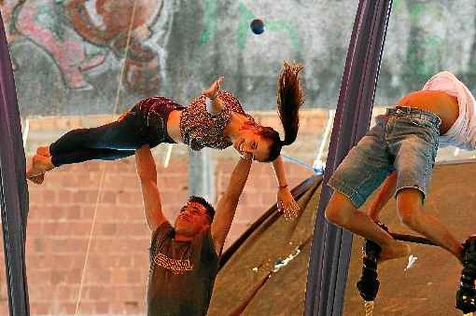 Centro Educacional São Francisco, em São Sebastião, protagoniza o projeto Selfie Pedagógico, com esportes, acrobacias e rodas de diálogo(foto: Carlos Vieira/CB/D.A Press) Centro Educacional São Francisco, em São Sebastião, protagoniza o projeto Selfie Pedagógico, com esportes, acrobacias e rodas de diálogo(foto: Carlos Vieira/CB/D.A Press)