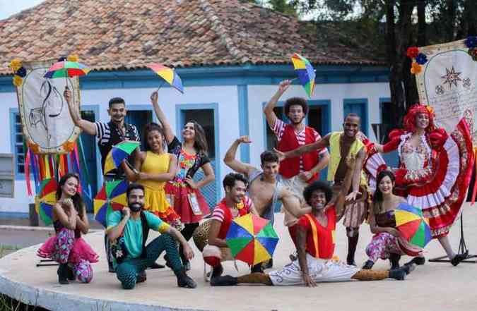 A Transição Cia. de Dança está à frente do projeto e conta com bailarinos de várias regiões do DF (foto: Izabella Beatriz/Divulgação )