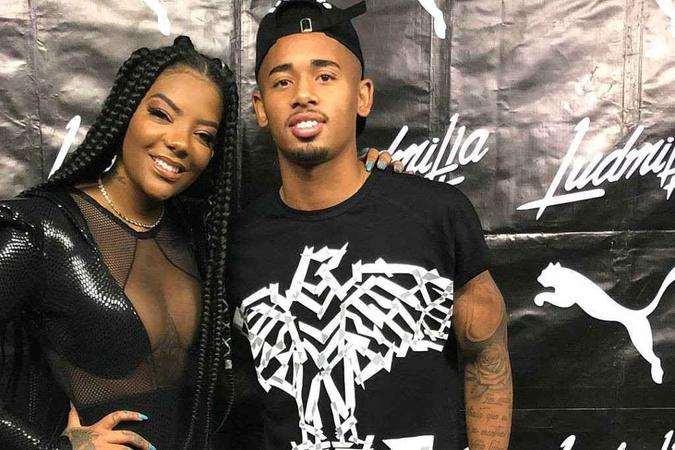 Gabriel Jesus publicou foto com a cantora depois de show(foto: Instragram/Reprodução) Gabriel Jesus publicou foto com a cantora depois de show(foto: Instragram/Reprodução)