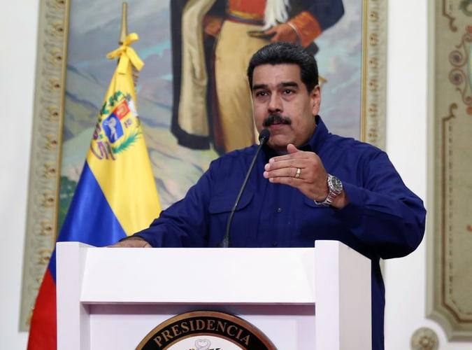 Nicolas Maduro, presidente da Venezuela.(foto: Marcelo Garcia/AFP) Nicolas Maduro, presidente da Venezuela.(foto: Marcelo Garcia/AFP)