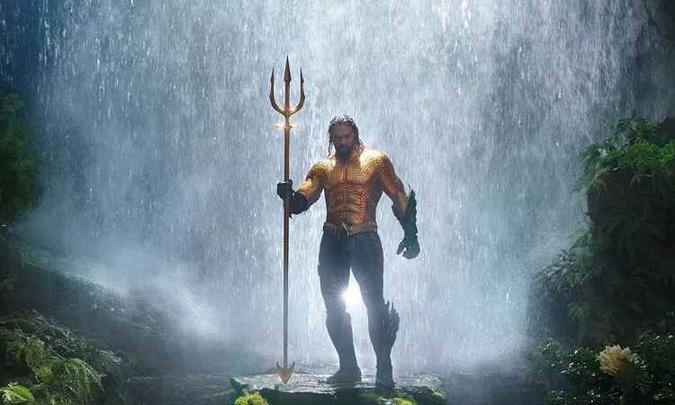 Jason Momoa interpretará Aquaman pela segunda vez. A primeira aparição foi em 'Liga da Justiça'(foto: Divulgação) Jason Momoa interpretará Aquaman pela segunda vez. A primeira aparição foi em 'Liga da Justiça'(foto: Divulgação)