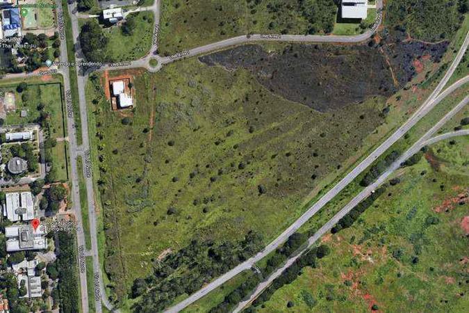 Área afetada fica em frente ao prédio da Agência Nacional de Energia Elétrica (Aneel)(foto: Google Maps/Reprodução - 24/6/2019) Área afetada fica em frente ao prédio da Agência Nacional de Energia Elétrica (Aneel)(foto: Google Maps/Reprodução - 24/6/2019)