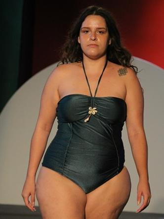 Desfile da marca Vento Radical foi o único que teve modelos plus size(foto: Renato Filho/Divulgação) Desfile da marca Vento Radical foi o único que teve modelos plus size(foto: Renato Filho/Divulgação)