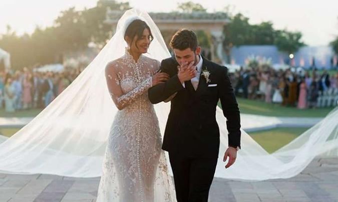 O casamento de Nick Jonas e Priyanka Chopra ocorreu na Índia(foto: Reprodução/Instagram) O casamento de Nick Jonas e Priyanka Chopra ocorreu na Índia(foto: Reprodução/Instagram)