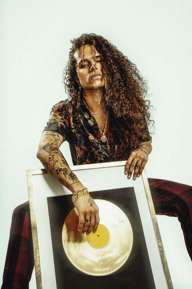 Vitão: 'Depois do primeiro disco, as coisas ficam mais sólidas'(foto: Bruno Trindade/Divulgação) Vitão: 'Depois do primeiro disco, as coisas ficam mais sólidas'(foto: Bruno Trindade/Divulgação)
