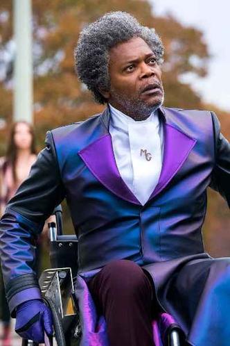 Samuel L. Jackson vive o vilão com ossos 'de vidro', Glass(foto: Reprodução/Internet) Samuel L. Jackson vive o vilão com ossos 'de vidro', Glass(foto: Reprodução/Internet)