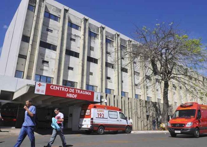Fachada do agora Instituto Hospital de Base: plano prevê 17 mil internações e 1 milhão de atendimentos ambulatoriais acima da média(foto: Minervino Junior/CB/D.A Press) Fachada do agora Instituto Hospital de Base: plano prevê 17 mil internações e 1 milhão de atendimentos ambulatoriais acima da média(foto: Minervino Junior/CB/D.A Press)