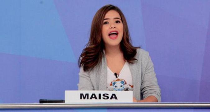 Maisa ficou ofendida com o fato de Silvio comentar sobre seu corpo(foto: SBT/Reprodução) Maisa ficou ofendida com o fato de Silvio comentar sobre seu corpo(foto: SBT/Reprodução)