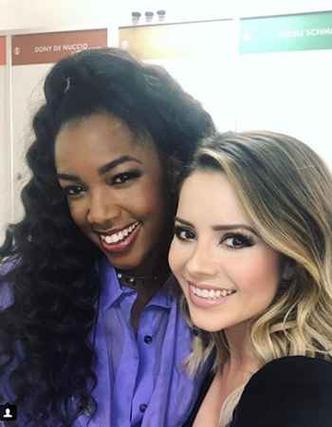 As artistas apresentaram a faixa pela primeira vez no programa Fantástico, neste domingo (18/11)(foto: Reprodução/Instagram) As artistas apresentaram a faixa pela primeira vez no programa Fantástico, neste domingo (18/11)(foto: Reprodução/Instagram)