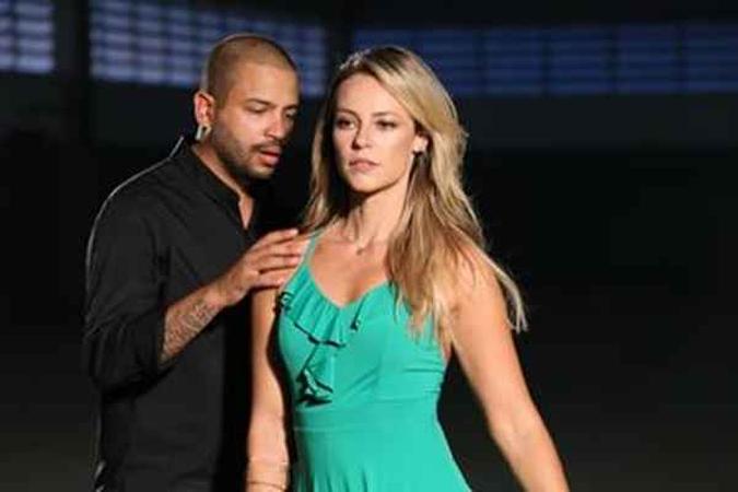 Paolla Oliveira interpreta musa inspiradora de Projota no clipe de 'Mulher feita'(foto: Universal Music Brasil/Divulgação) Paolla Oliveira interpreta musa inspiradora de Projota no clipe de 'Mulher feita'(foto: Universal Music Brasil/Divulgação)