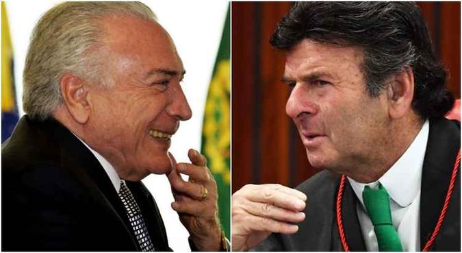 Como contrapartida ao reajuste sancionado por Temer, Luiz Fux revogou o recebimento do auxílio-moradia para juízes(foto: Marcelo Ferreira e Minervino Júnior/CB/D.A Press) Como contrapartida ao reajuste sancionado por Temer, Luiz Fux revogou o recebimento do auxílio-moradia para juízes(foto: Marcelo Ferreira e Minervino Júnior/CB/D.A Press)