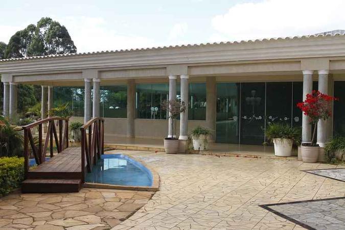 O sal�o de festas recebe celebra��es, casamentos, reuni�es e anivers�rios (foto: Ana Rayssa/CB/D.A Press)