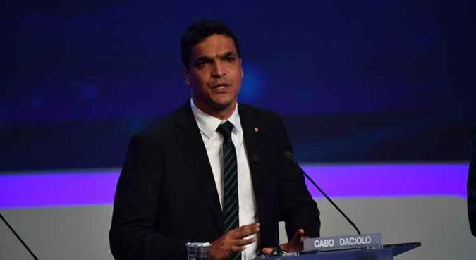Daciolo disse que o Brasil é alvo de um plano da nova ordem mundial(foto: Nelson Almeida/AFP) Daciolo disse que o Brasil é alvo de um plano da nova ordem mundial(foto: Nelson Almeida/AFP)