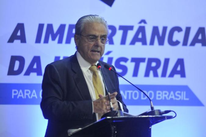 Robson Andrade: A CNI ser� parceira do governo toda vez que o objetivo for destravar a economia (foto: Minervino Junior/CB/D.A Press)