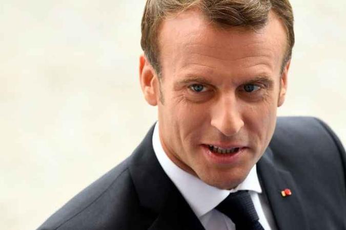 Emmanuel Macron, presidente da França(foto: Lionel Bonaventure/AFP) Emmanuel Macron, presidente da França(foto: Lionel Bonaventure/AFP)