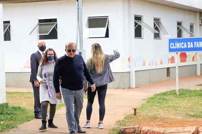Governador na Clínica da Família, em Sobradinho II(foto: Renato Alves/Agência Brasília) Governador na Clínica da Família, em Sobradinho II(foto: Renato Alves/Agência Brasília)