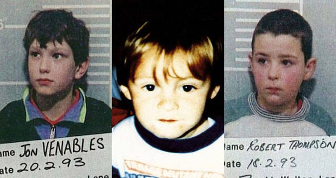 Em 1993, Jon Venables e Robert Thompson sequestraram, torturaram e mataram o pequeno James Bulger em Liverpool(foto: Reprodução/Internet ) Em 1993, Jon Venables e Robert Thompson sequestraram, torturaram e mataram o pequeno James Bulger em Liverpool(foto: Reprodução/Internet )