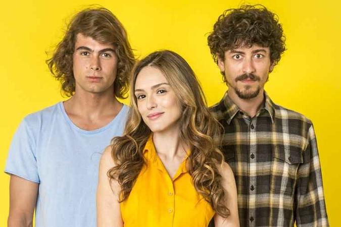 Rafael Vitti, Isabelle Drummond e Jesuíta Barbosa interpretarão João, Manuzita e Jerônimo(foto: Globo/João Cotta) Rafael Vitti, Isabelle Drummond e Jesuíta Barbosa interpretarão João, Manuzita e Jerônimo(foto: Globo/João Cotta)