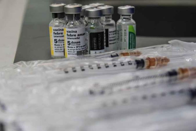 A Vigilância Epidemiológica destaca que 86% da população do DF está vacinada(foto: Arthur Menescal/Esp. CB/DAPress) A Vigilância Epidemiológica destaca que 86% da população do DF está vacinada(foto: Arthur Menescal/Esp. CB/DAPress)