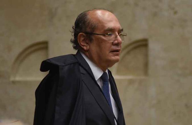 Gilmar Mendes em pé(foto: Ed Alves/CB/D.A Press) Gilmar Mendes em pé(foto: Ed Alves/CB/D.A Press)